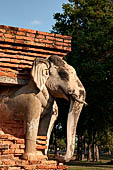 Thailand - Old Sukhothai - Wat Sorasak. The chedi is a good example of the 